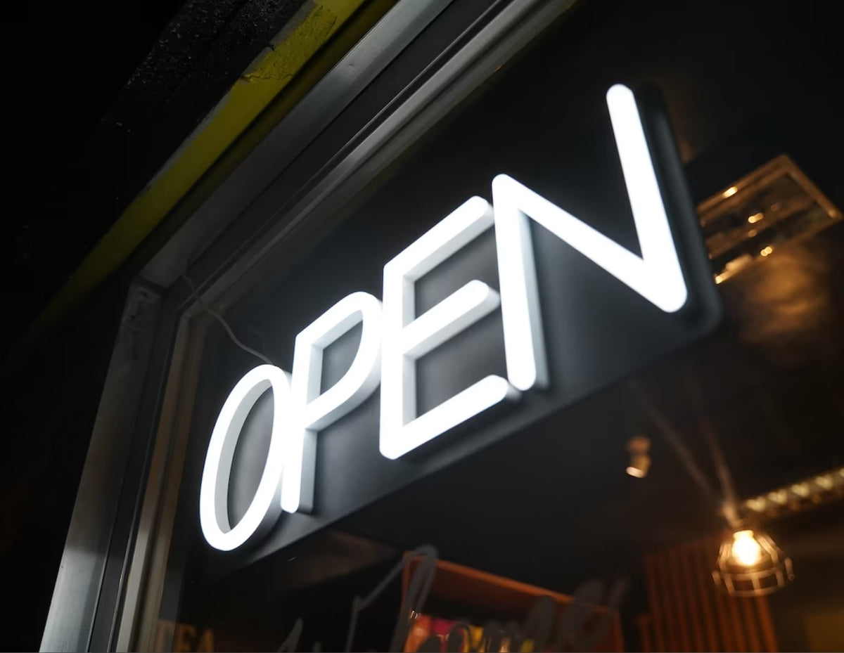 Method RC Open Sign