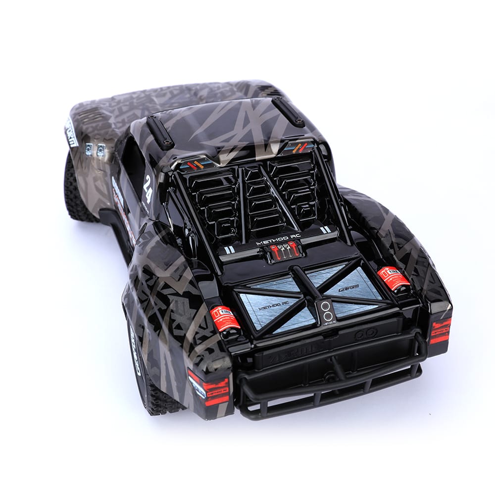 Method RC 1/16 Pre-Cut EXT Trophy Truck Body for MOJAVE GROM (Black/Red)