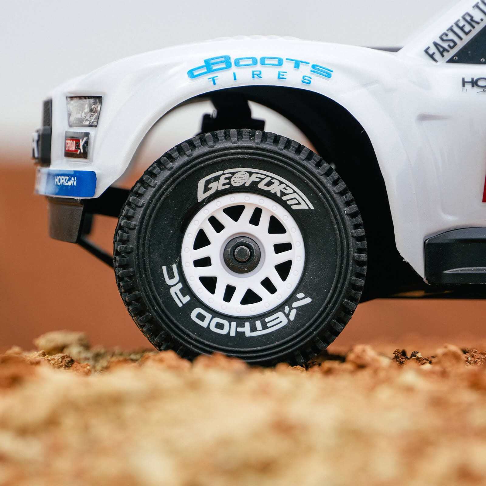 Method RC Tire and Wheel Geoform All-Terrain 1/16 Short Course Tires on SWITCH 12mm Hex Wheels Designed for ARRMA® MOJAVE™ GROM (2pcs Glued)