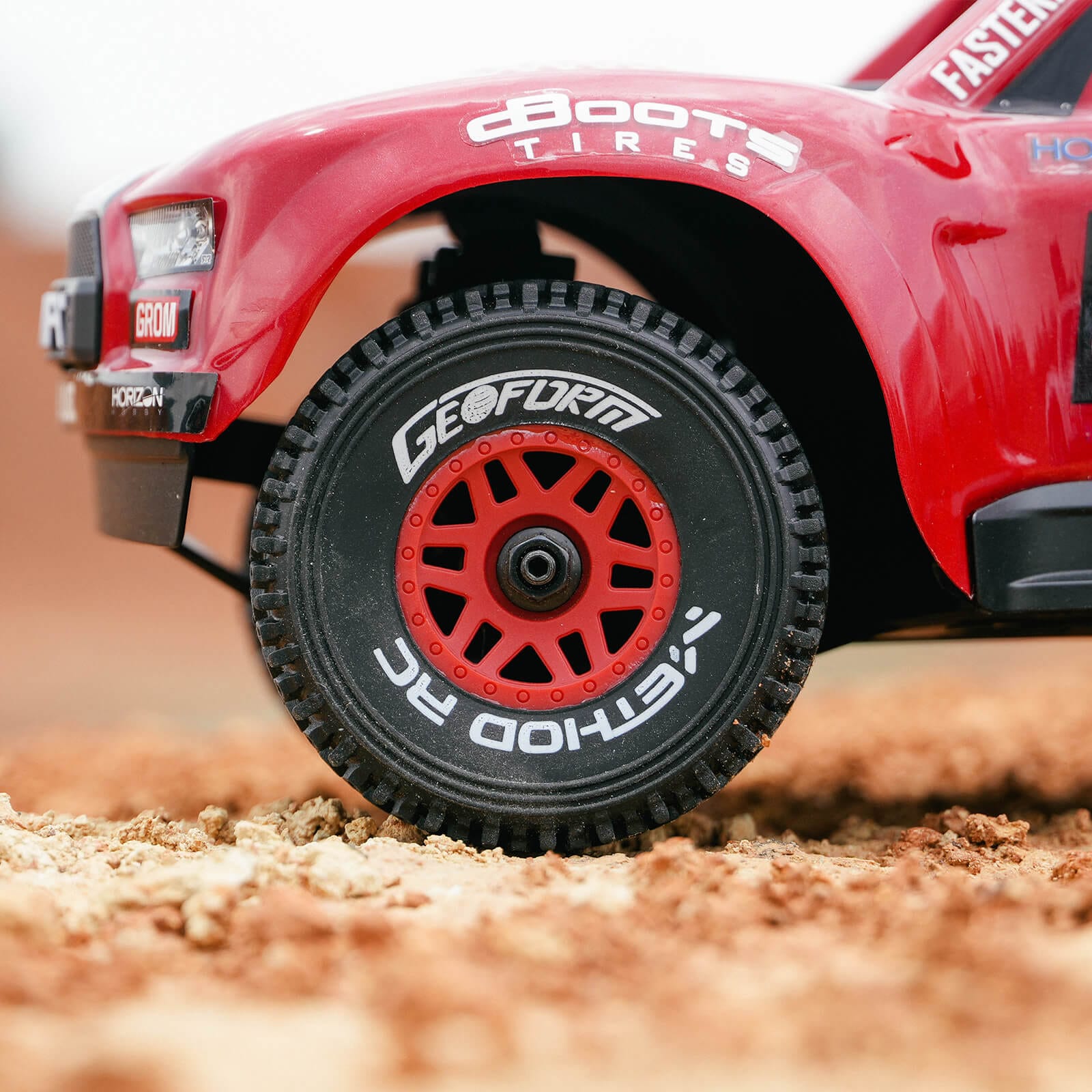 Method RC Tire and Wheel Geoform All-Terrain 1/16 Short Course Tires on SWITCH 12mm Hex Wheels Designed for ARRMA® MOJAVE™ GROM (2pcs Glued)