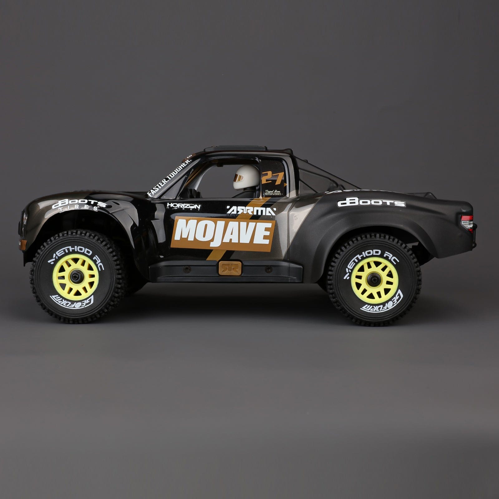 Method RC Tire and Wheel Geoform All-Terrain 1/16 Short Course Tires on SWITCH 12mm Hex Wheels Designed for ARRMA® MOJAVE™ GROM (2pcs Glued)