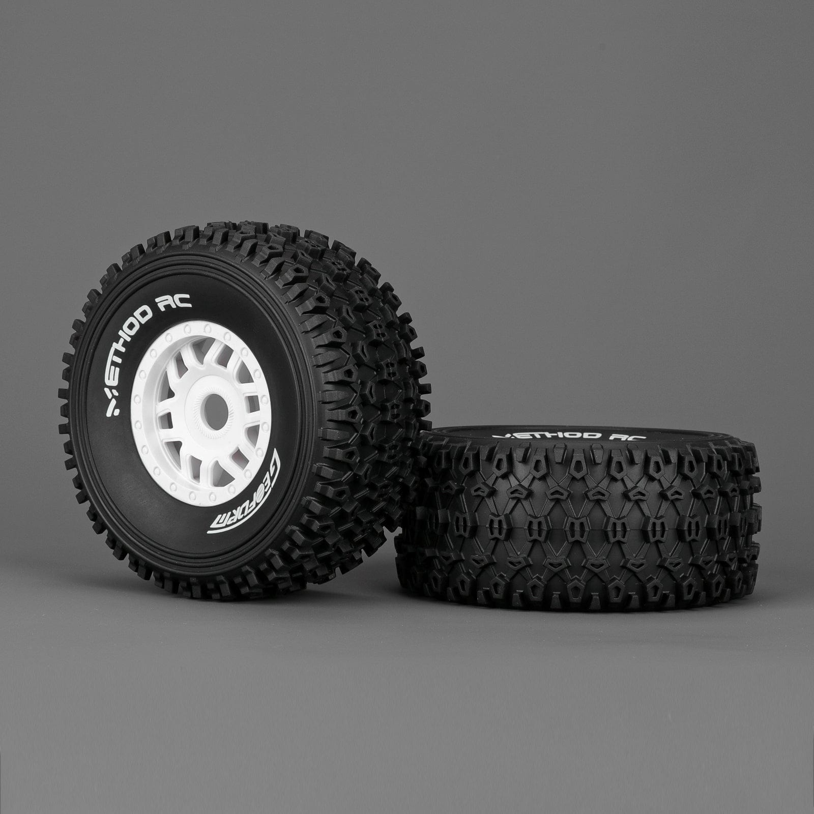 Method RC Tire and Wheel Geoform All-Terrain 1/8 Short Course Tires on SWITCH 17mm Hex Wheels Designed for ARRMA® MOJAVE™ 4S (2pcs Glued)