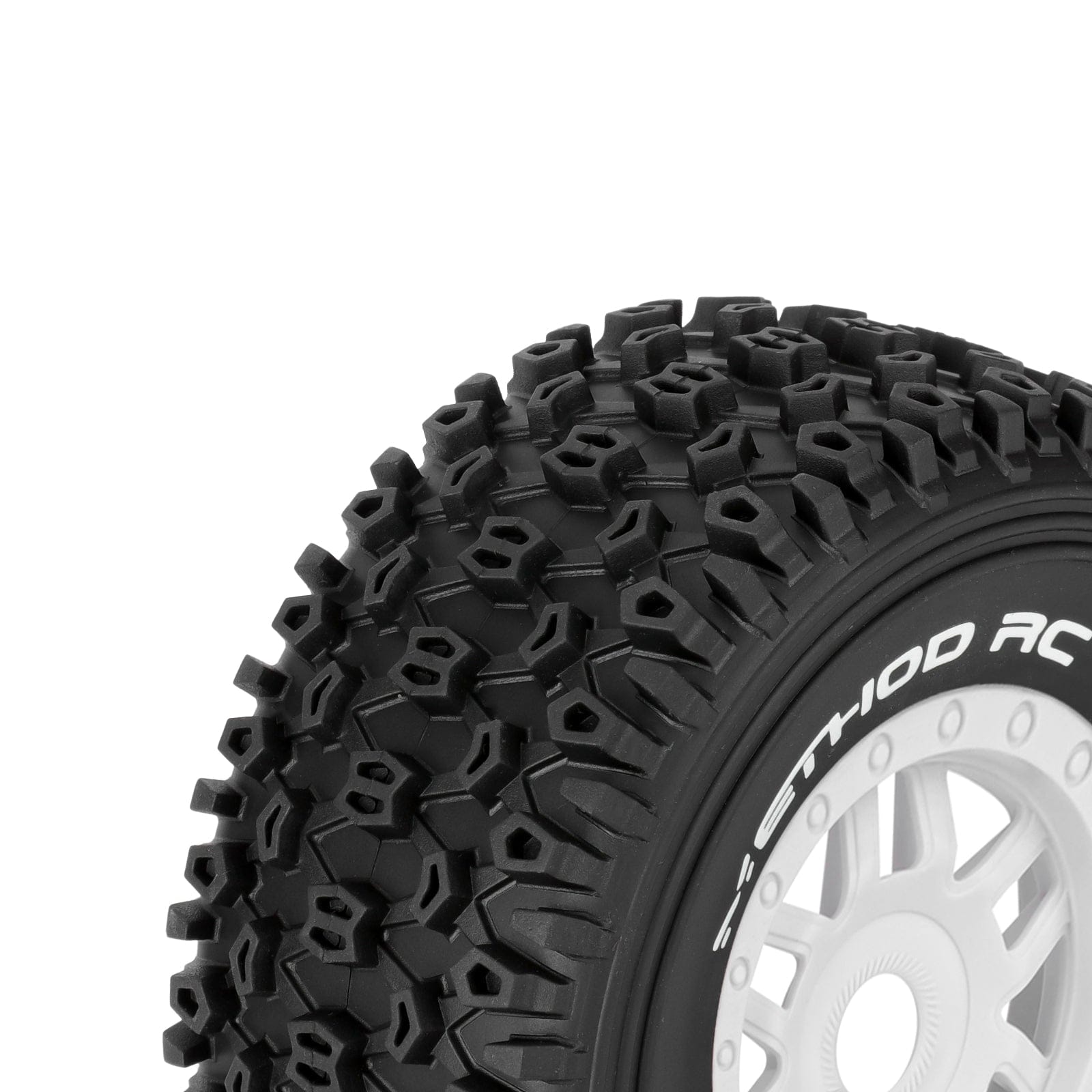 Method RC Tire and Wheel Geoform All-Terrain 1/8 Short Course Tires on SWITCH 17mm Hex Wheels Designed for ARRMA® MOJAVE™ 4S (2pcs Glued)