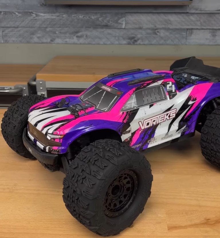 Method RC Tire and Wheel Terraform All-Terrain Belted 1/10th Monster Truck Tires on Array Beadlock 12/14mmmm Hex Wheels (2pcs)