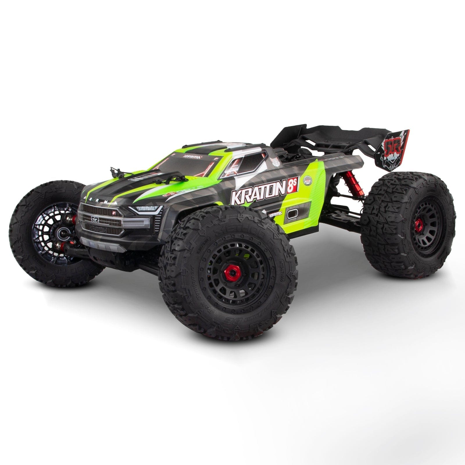 Method RC Tire and Wheel Terraform All-Terrain Belted 1/5th Monster Truck Tires on Array 24mm Hex Wheels (2pcs, Glued)