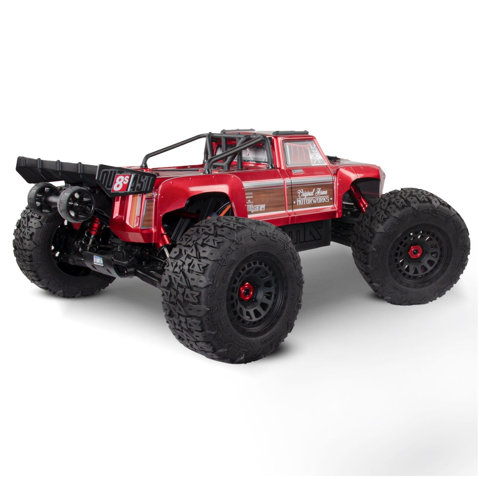 Method RC Tire and Wheel Terraform All-Terrain Belted 1/5th Monster Truck Tires on Array 24mm Hex Wheels (2pcs, Glued)