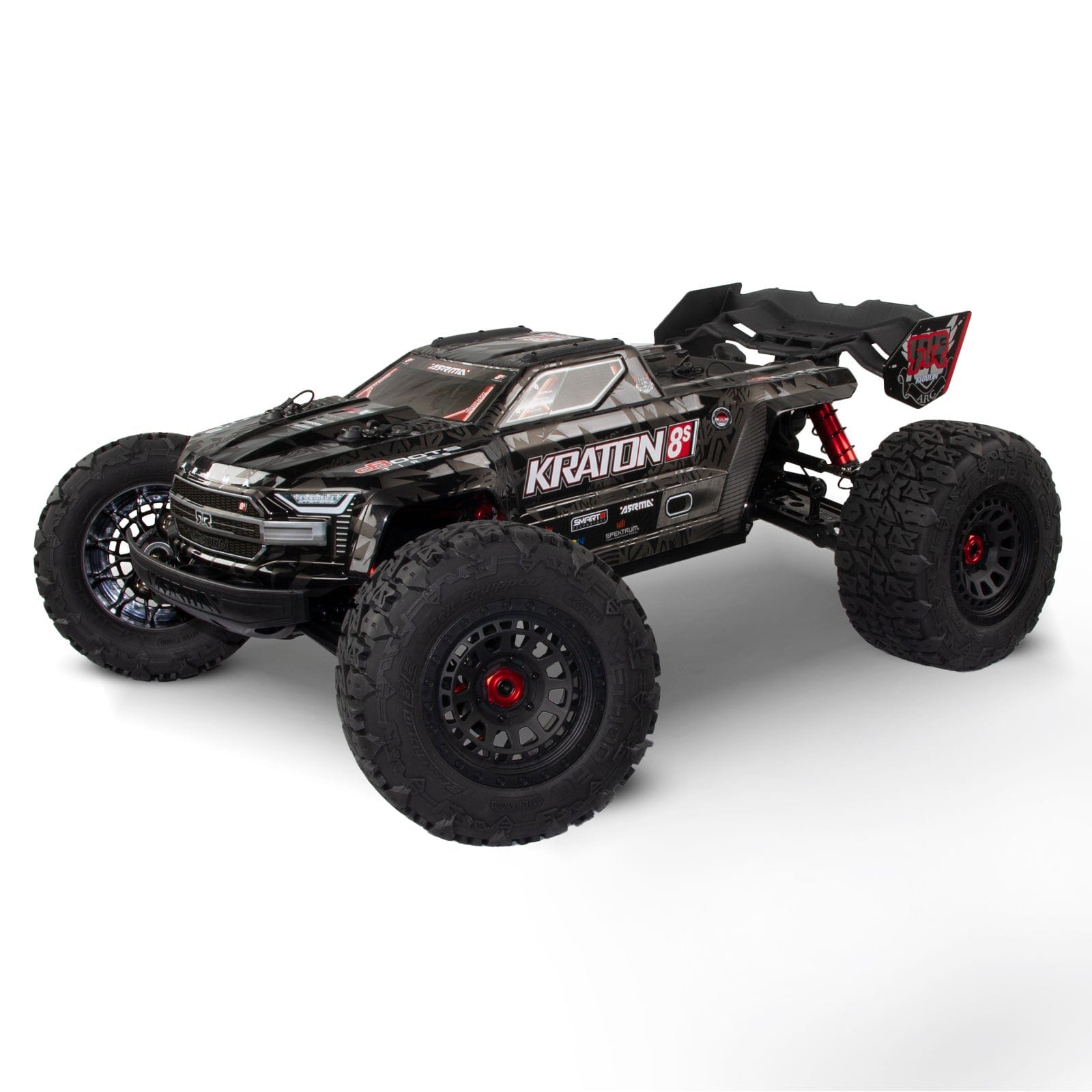 Method RC Tire and Wheel Terraform All-Terrain Belted 1/5th Monster Truck Tires on Array 24mm Hex Wheels (2pcs, Glued)