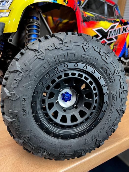Method RC Tire and Wheel Terraform All-Terrain Belted 1/5th Monster Truck Tires on Array 24mm Hex Wheels (2pcs, Glued)