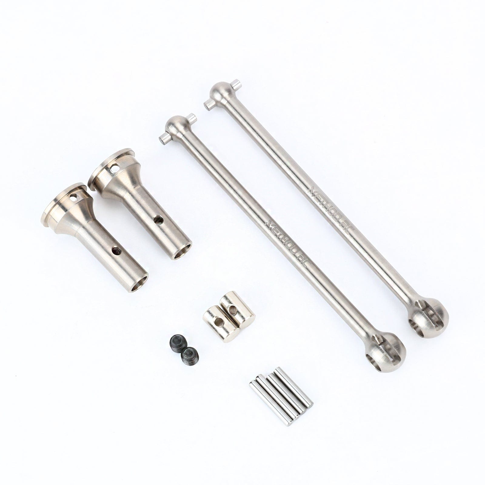 Method RC Titanium CVD's Titanium CVDs, 124mm, for Arrma 1/7 On-Road Vehicles, F/R (2pcs)