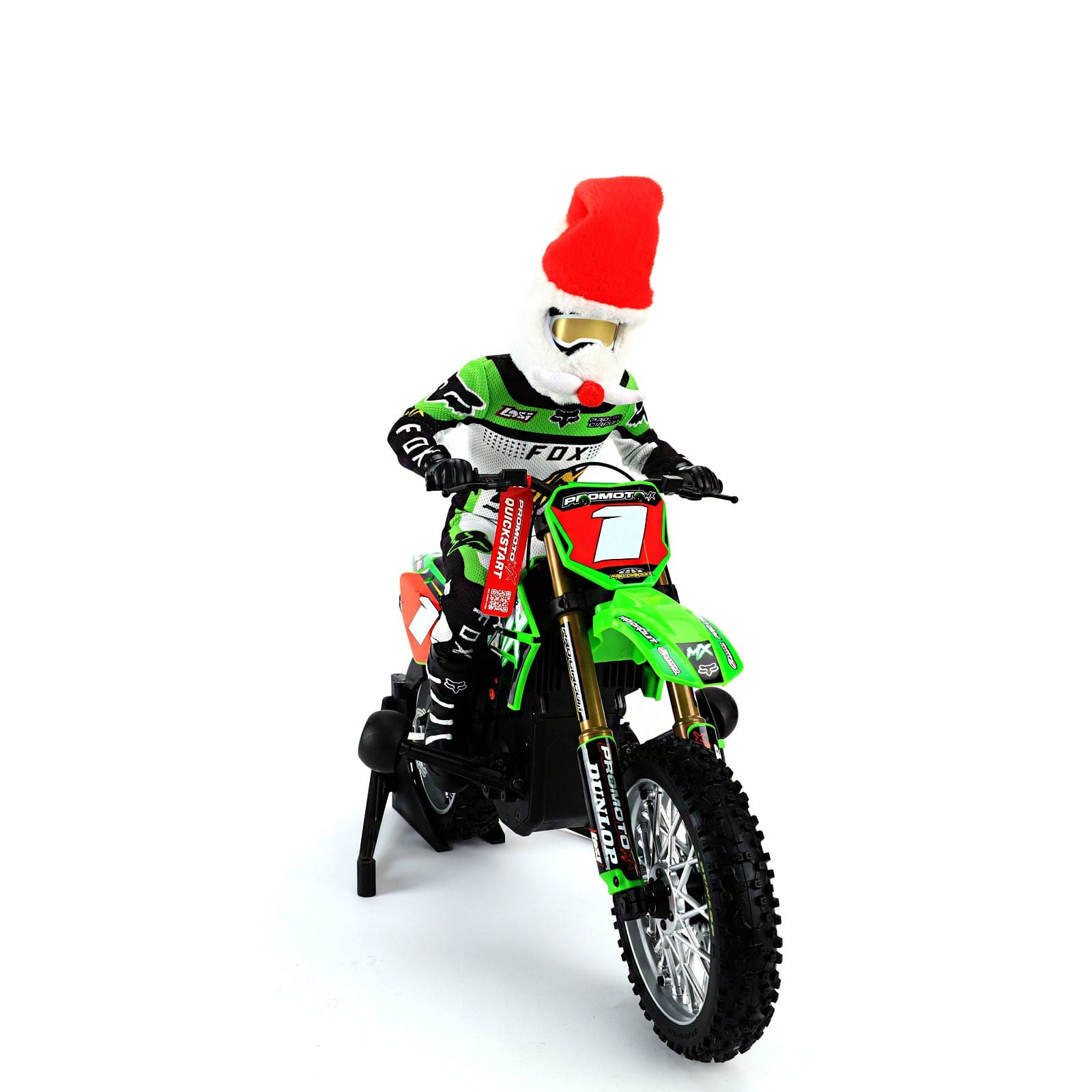 Method RC Moto Accessory Santa Helmet Cover for Losi Promoto-MX