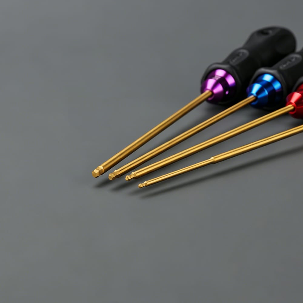 Method RC RC Tools 1.5mm / 2.0mm / 2.5mm / 3.0mm Metric Ball Hex Driver Set (1.5, 2.0,2.5, 3.0mm)4pcs - RC Tools