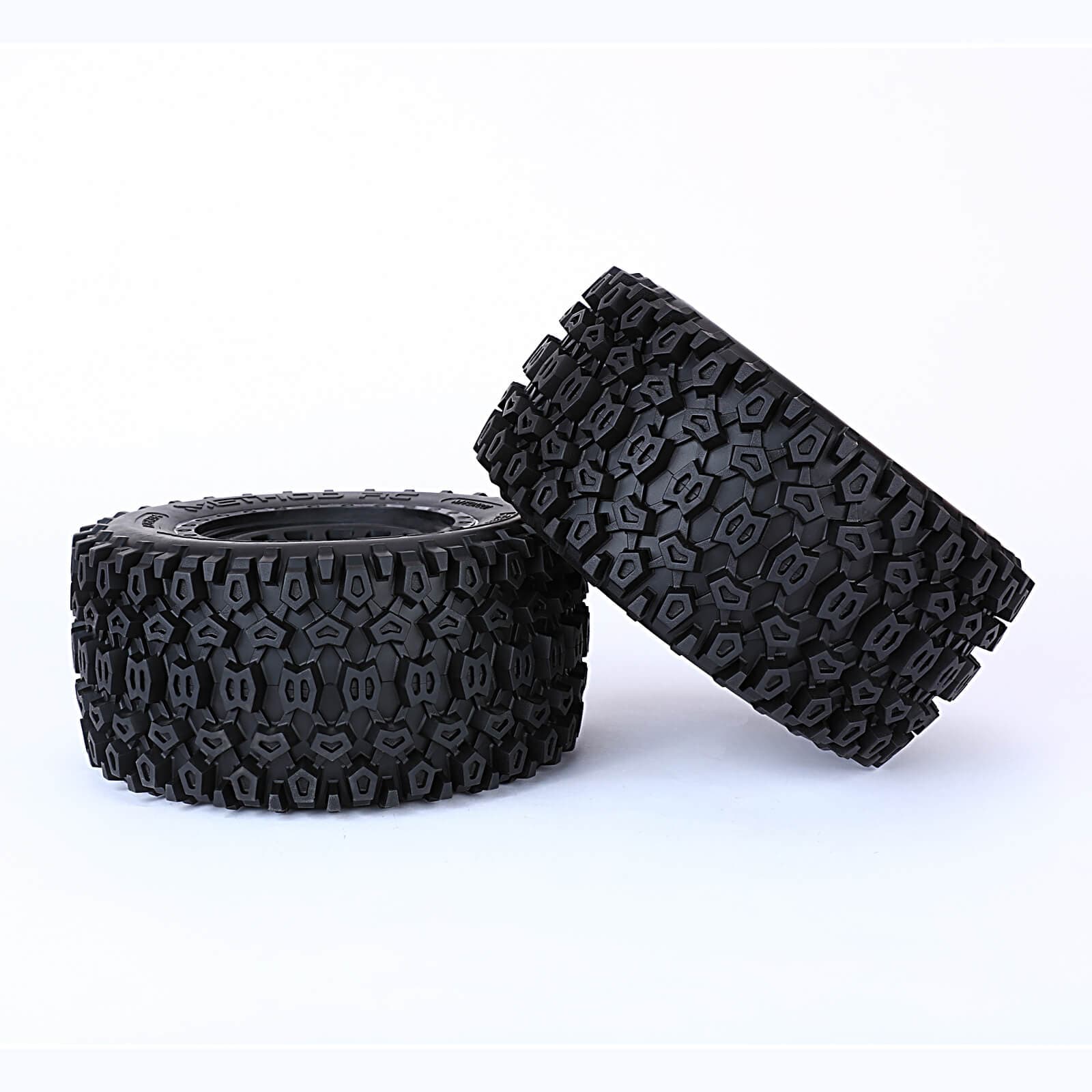 Method RC Tire and Wheel Geoform Off-Road Belted 1/5th Monster Truck Tires on Array 24mm Hex Wheels (2pcs, Glued)