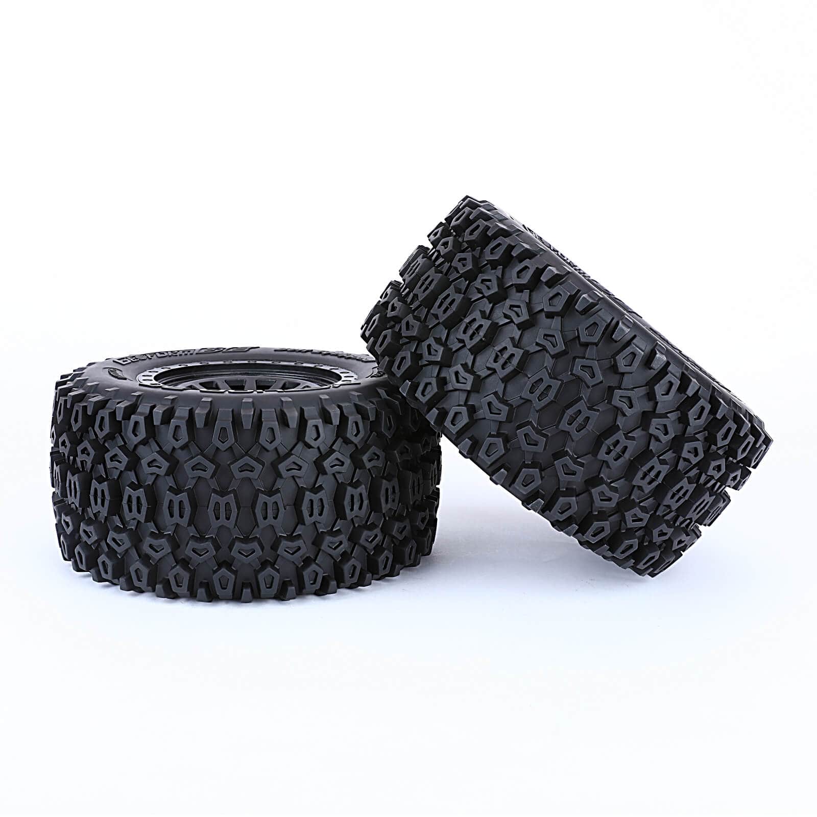 Method RC Tire and Wheel Geoform Off-Road Belted 1/8th Monster Truck Tires on Array 17mm Hex Wheels (2pcs, Glued)