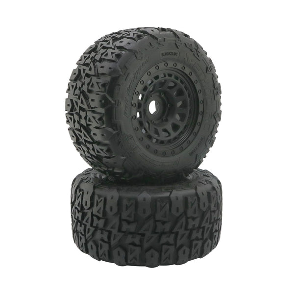 Terraform All-Terrain Belted 1/5th Monster Truck Tires on Array 24mm H