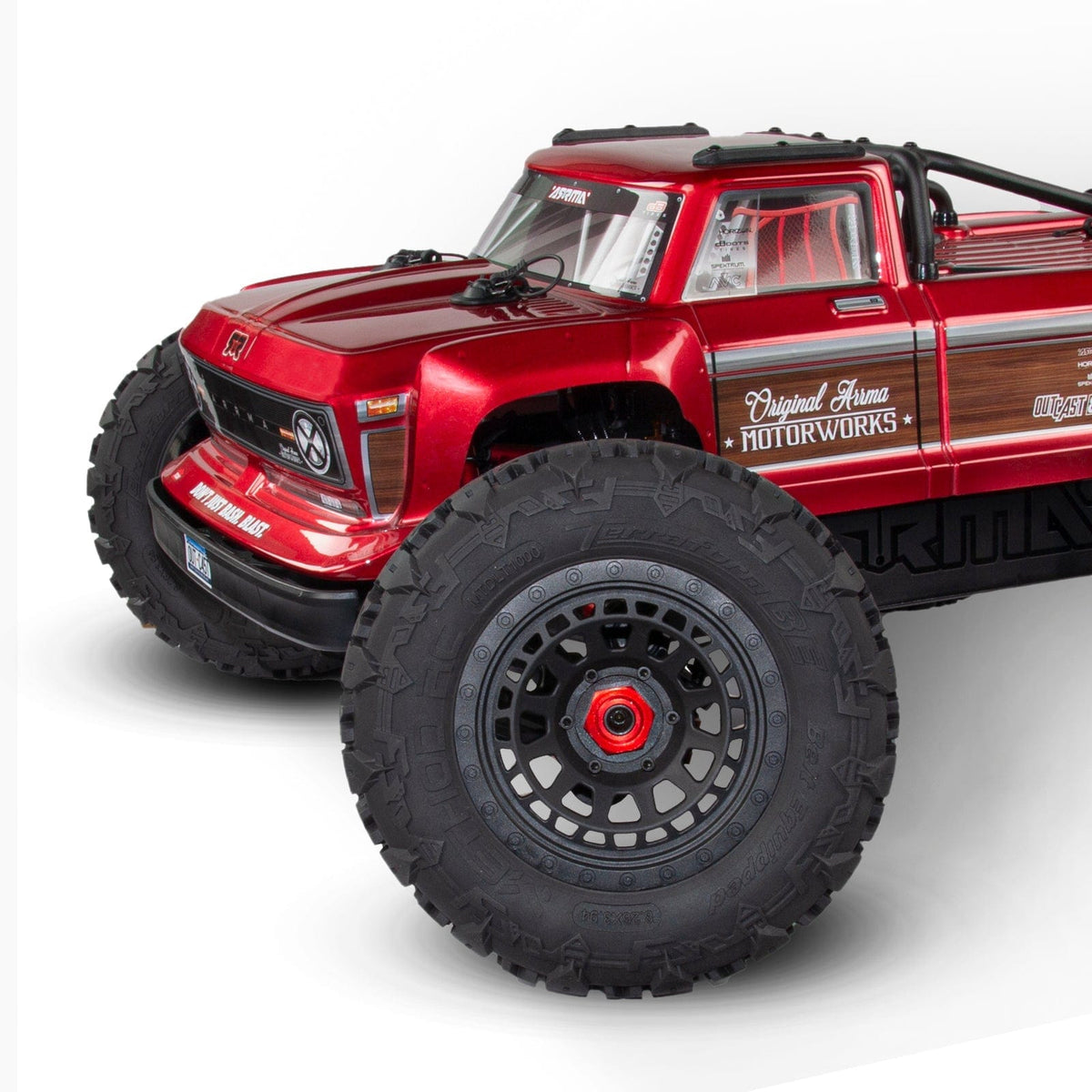 Terraform All-Terrain Belted 1/5th Monster Truck Tires on Array 24mm H