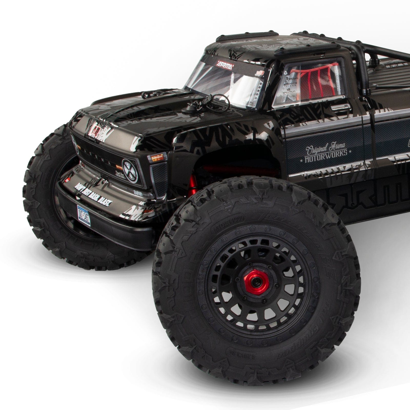 Belted rc cheap monster truck tires