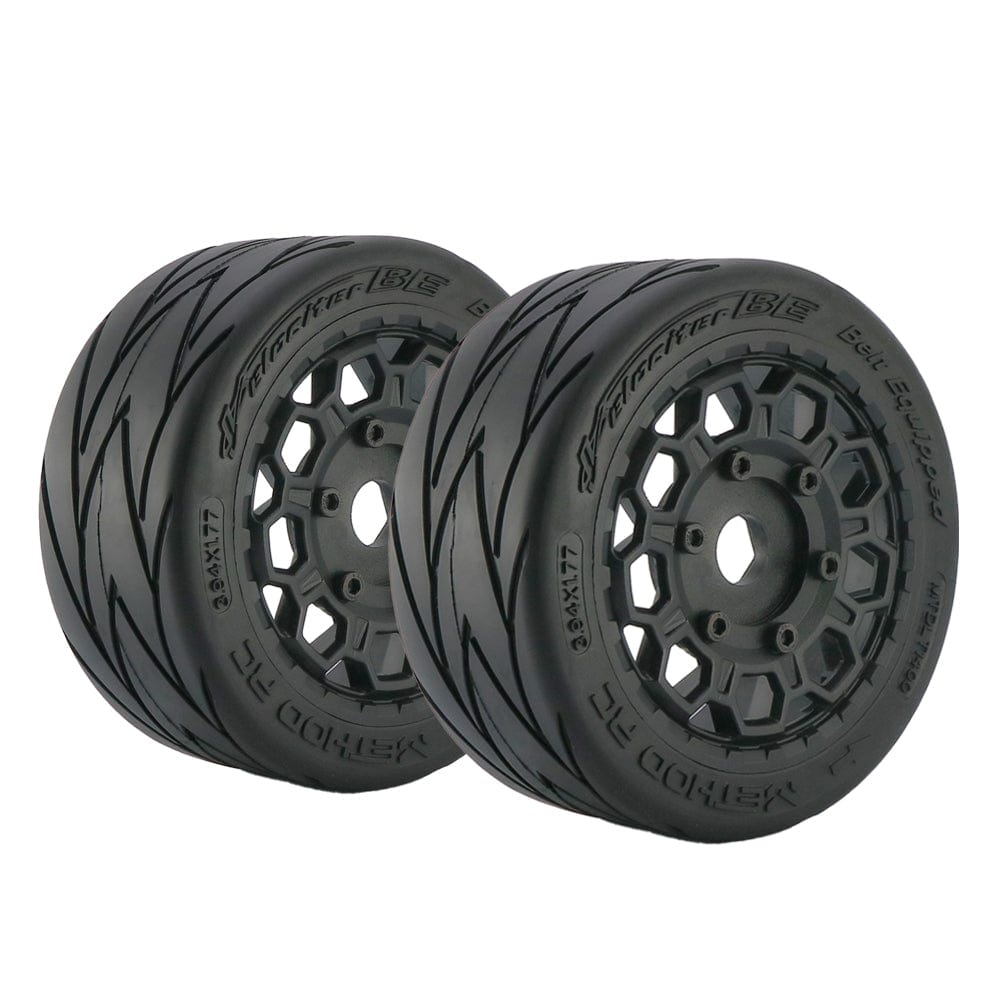 Method RC Tire and Wheel Velociter Belted 1/7th On-Road Tires on Hive 17mm Hex Wheels (2pcs, not glued)